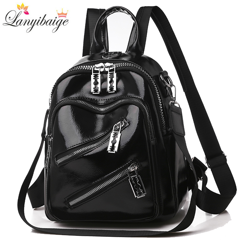 Women Fashion Online - Fashion Women Backpack Designer Pu Leather