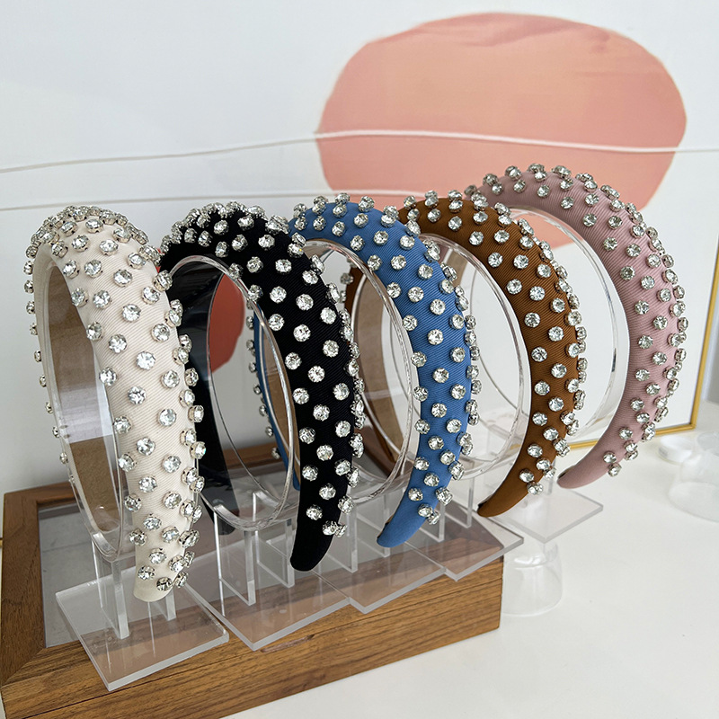 Women'S Fashion Boutique - Colorful Full Diamond Popular Rhinestone Hair