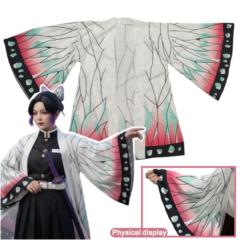 Kimono Cardigan Women - Summer Japanese Anime Shinobu Kocho Cosplay