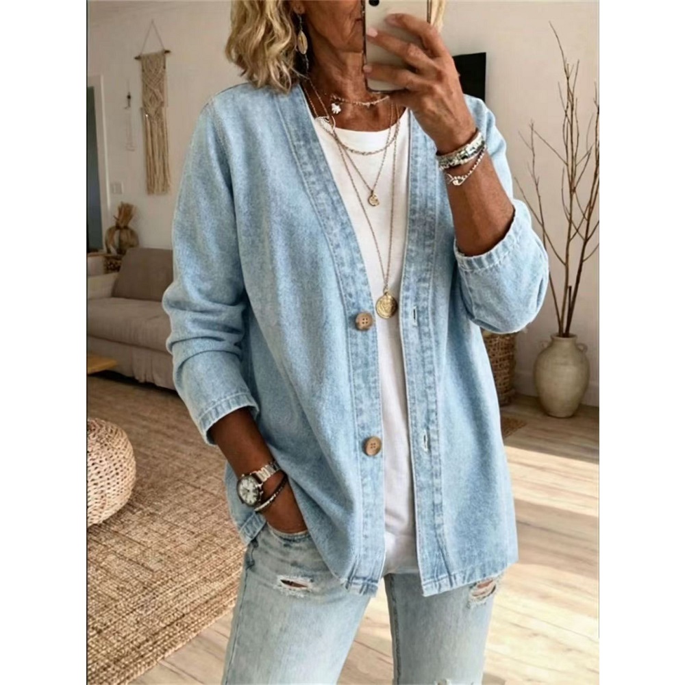 Women Spring Autumn Denim Card - огляд і ціна Women'S Fashion Denim Jacket