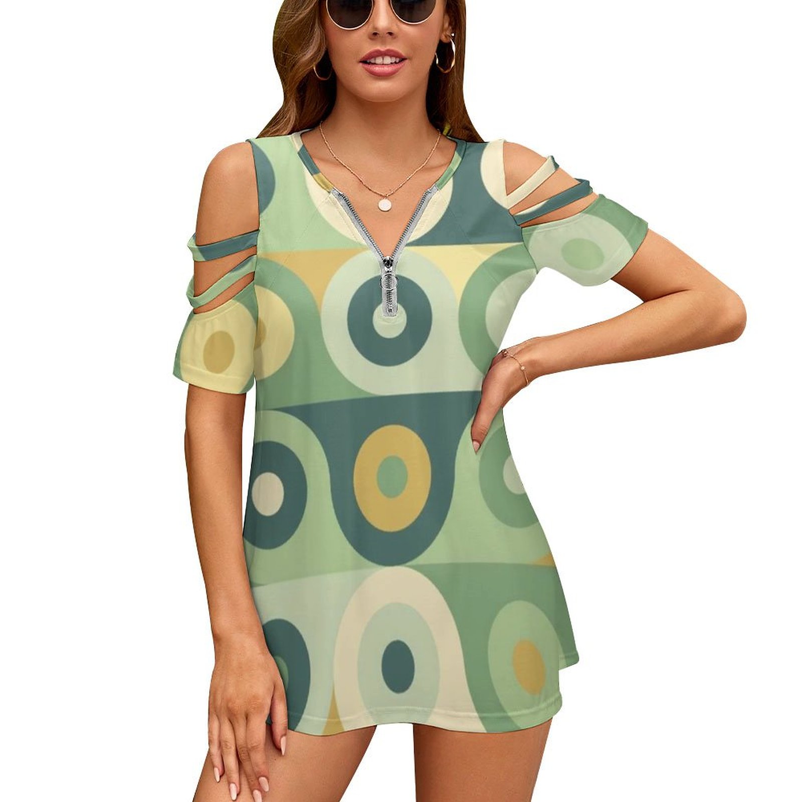 Groovy 70's Pattern Women Zipp - огляд і ціна Women'S Fashion Of The 60S