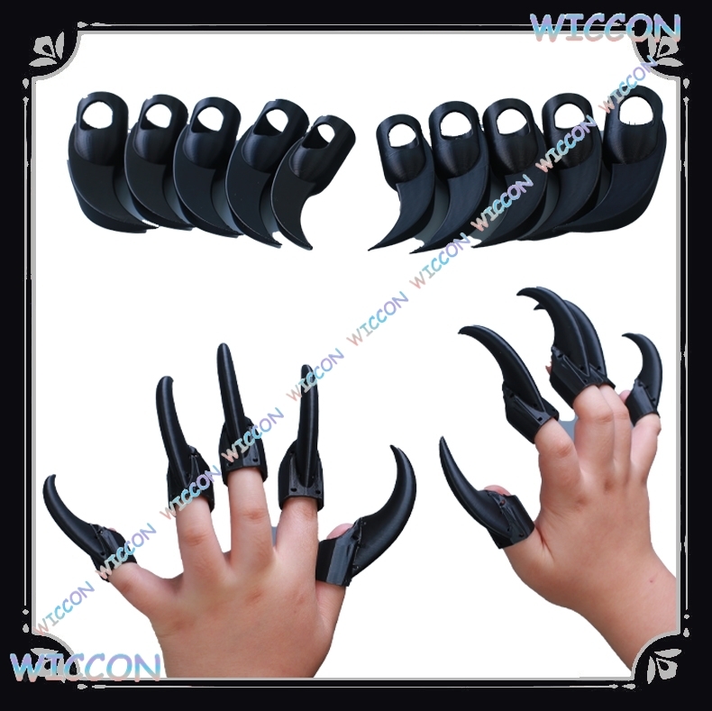 Animal Costume Fingernails Bla - огляд і ціна Women'S Fashion Gloves