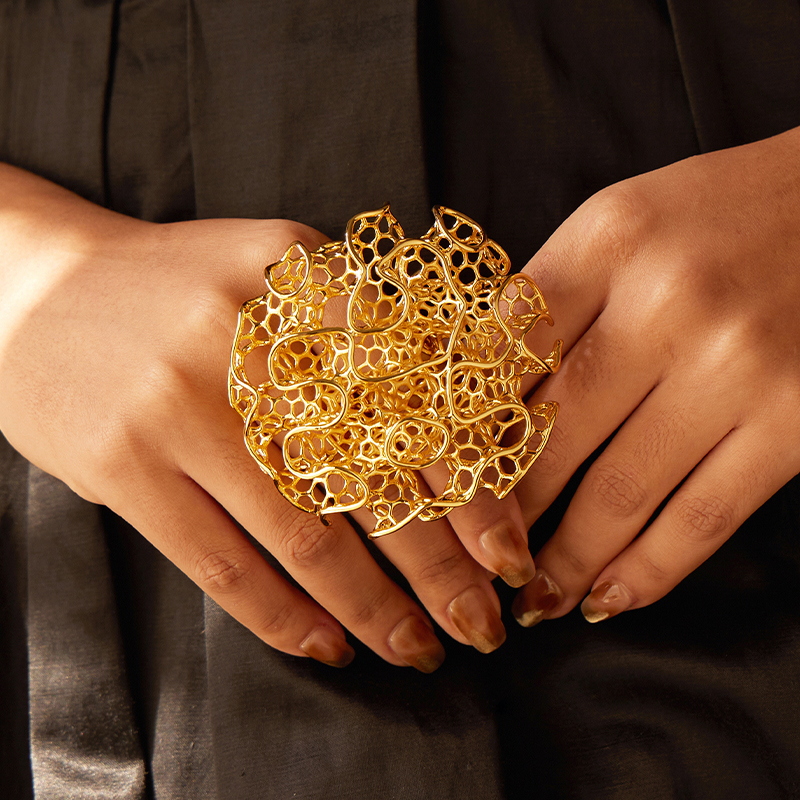 IVOG Hollow Out 18K Gold Plate - огляд і ціна Women'S Fashion Website