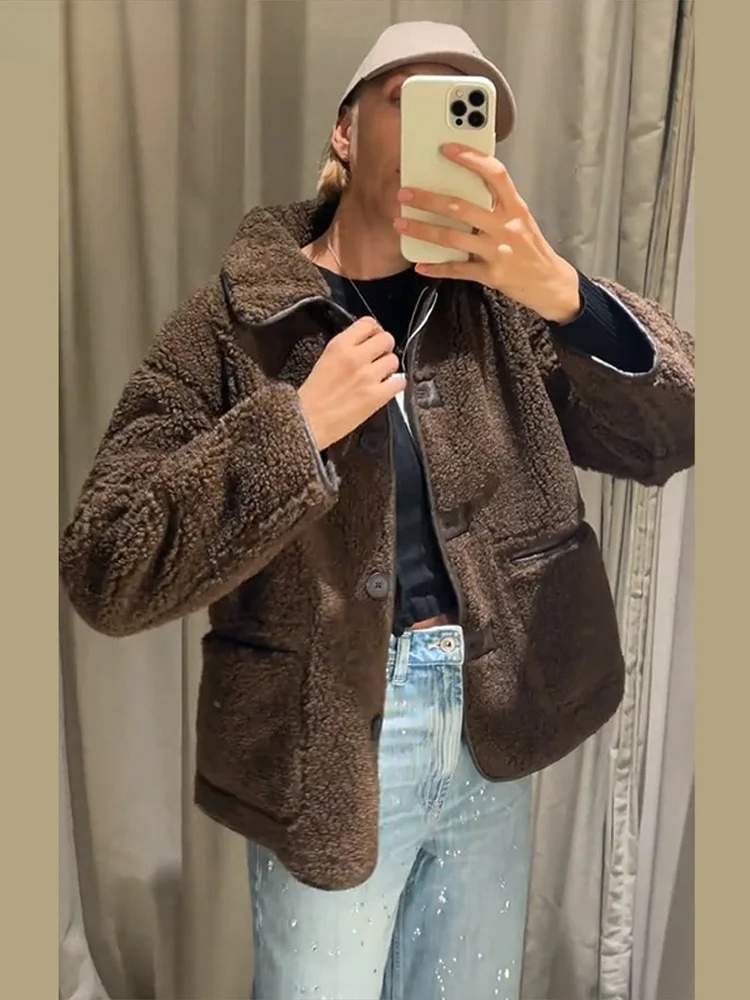 Fashion Double Sided Solid Jac - огляд і ціна Women'S Fashion Utility Jacket