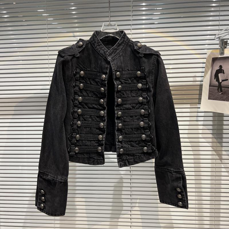 2026 Autumn New Fashion Metal  - огляд і ціна Women'S Fashion Denim Jacket