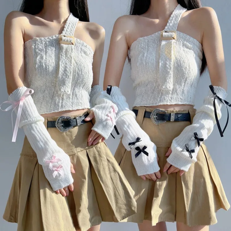 Female Y2K Fashion Arm Warmers - огляд і ціна Women'S Fashion Gloves