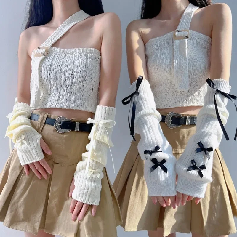Female Y2K Fashion Arm Warmers - огляд і ціна Women'S Fashion Gloves