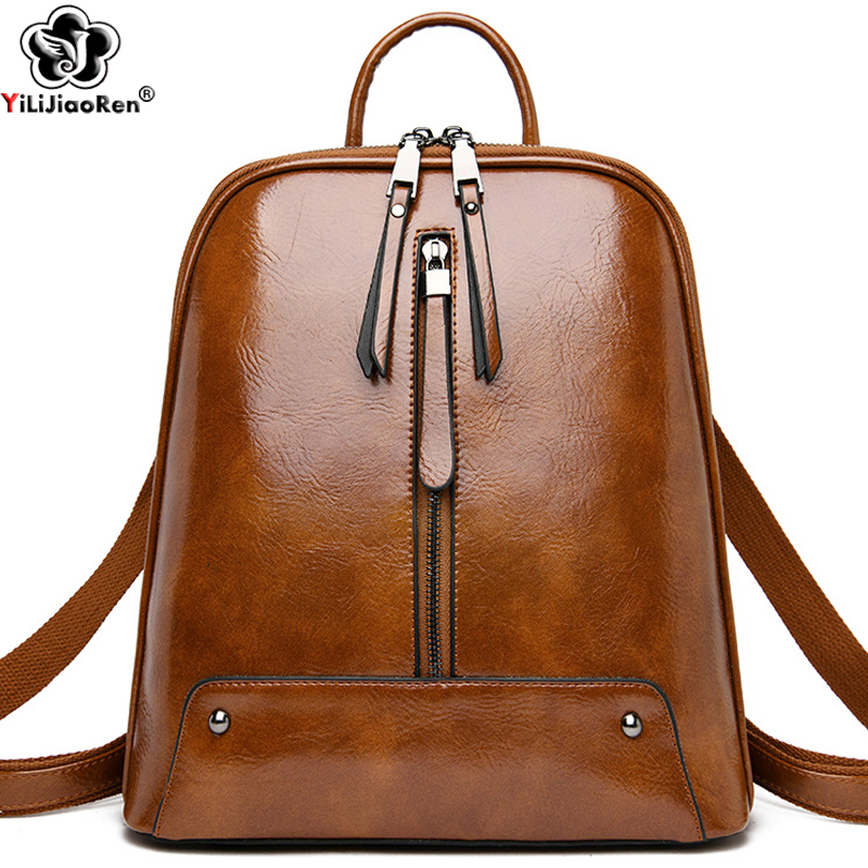 Women Leather Backpack Fashion - огляд і ціна Women Fashion Online