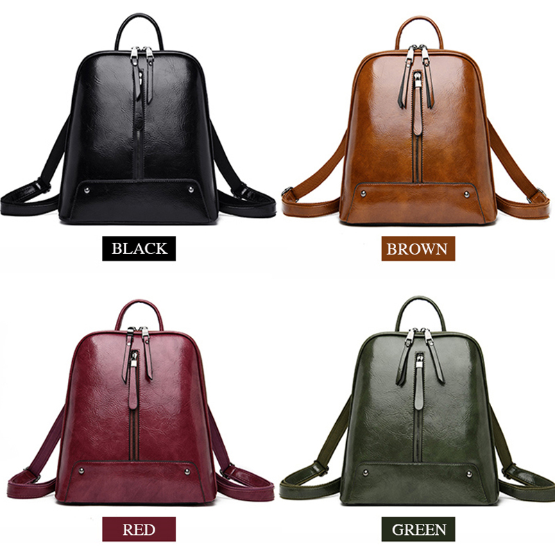 Women Leather Backpack Fashion - огляд і ціна Women Fashion Online