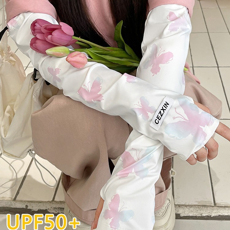 New Butterfly Sunscreen Sleeve - огляд і ціна Women'S Fashion Gloves