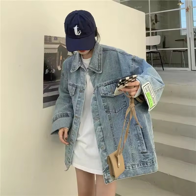 2025 New Fashion Denim Jacket  - огляд і ціна Women'S Fashion Denim Jacket