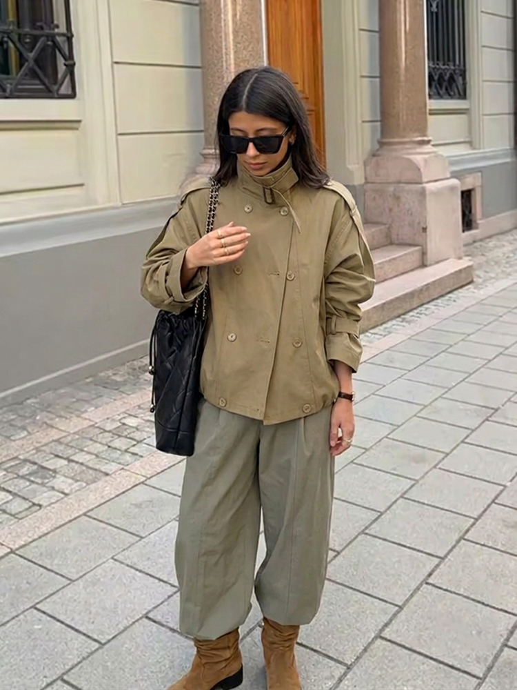 Women Relaxed Fit Short Utilit - огляд і ціна Women'S Fashion Utility Jacket