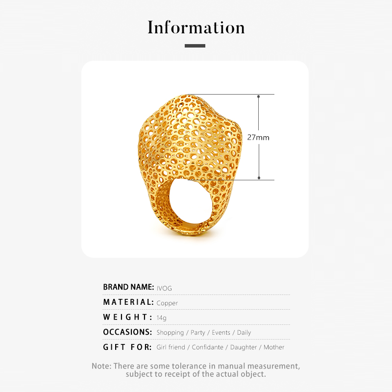 IVOG Large Crown Shape Rings H - огляд і ціна Women'S Fashion Website