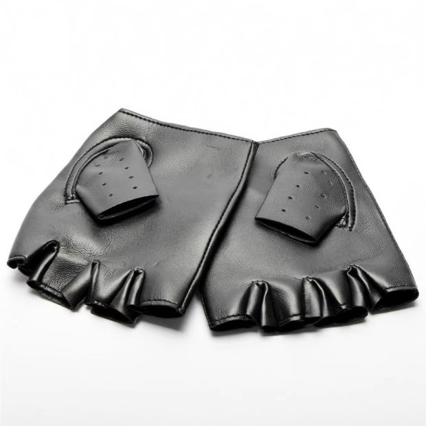 Steampunk PU Leather Fingerles - огляд і ціна Women'S Fashion Gloves