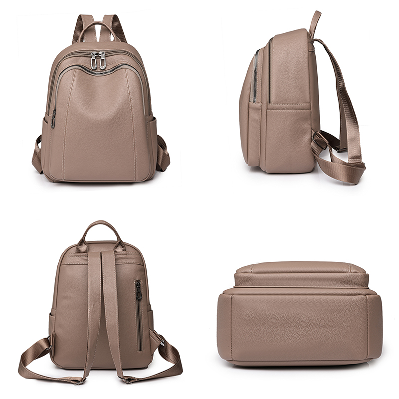 High Quality Leather Backpack  - огляд і ціна Women Fashion Online