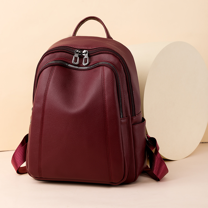 High Quality Leather Backpack  - огляд і ціна Women Fashion Online