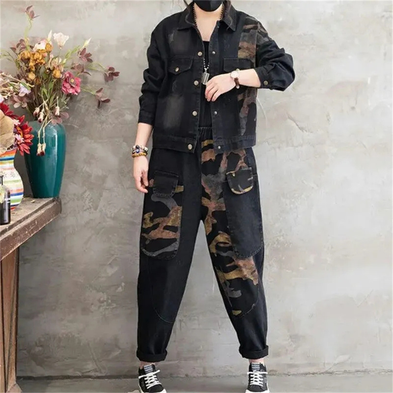 2025 Autumn Denim jacket Suits - огляд і ціна Women'S Fashion Denim Jacket