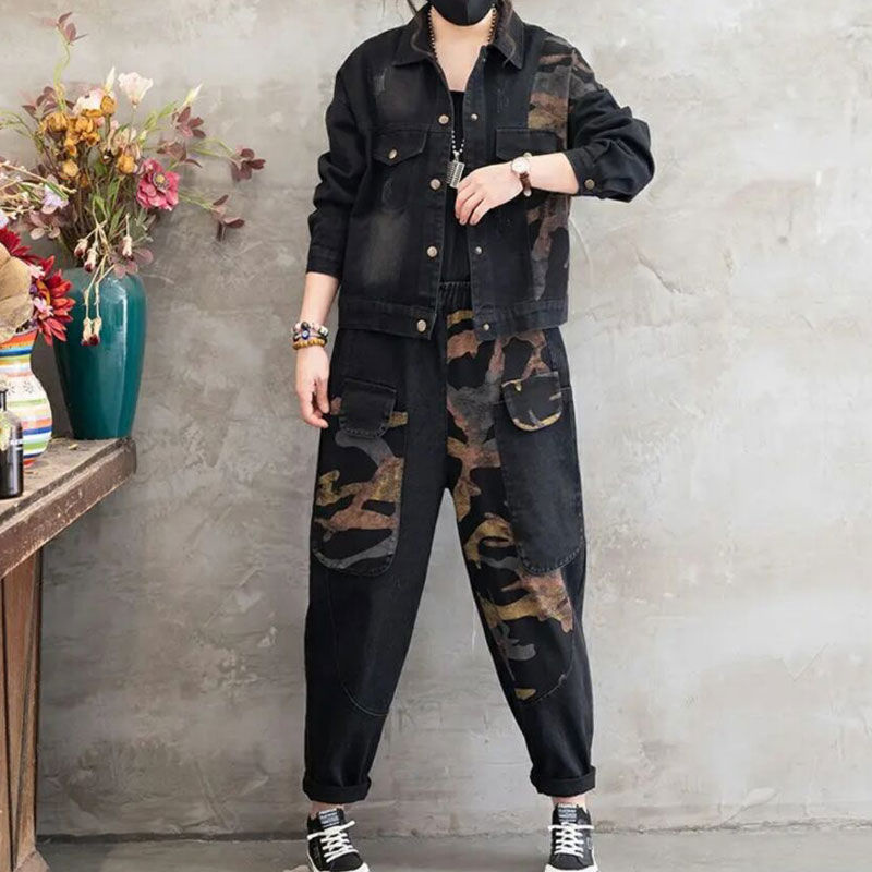 2025 Autumn Denim jacket Suits - огляд і ціна Women'S Fashion Denim Jacket