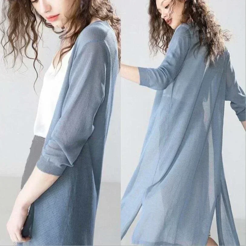 New Spring Summer Sun Protecti - огляд і ціна Kimono Cardigan Women