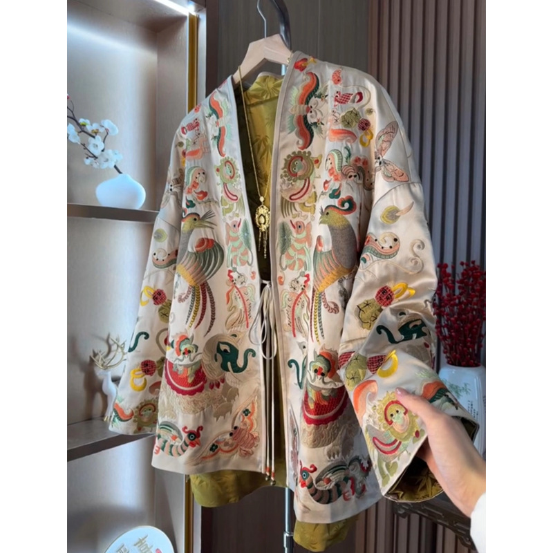 New Chinese Style Kimono Cardi - огляд і ціна Women'S Fashion Jackets