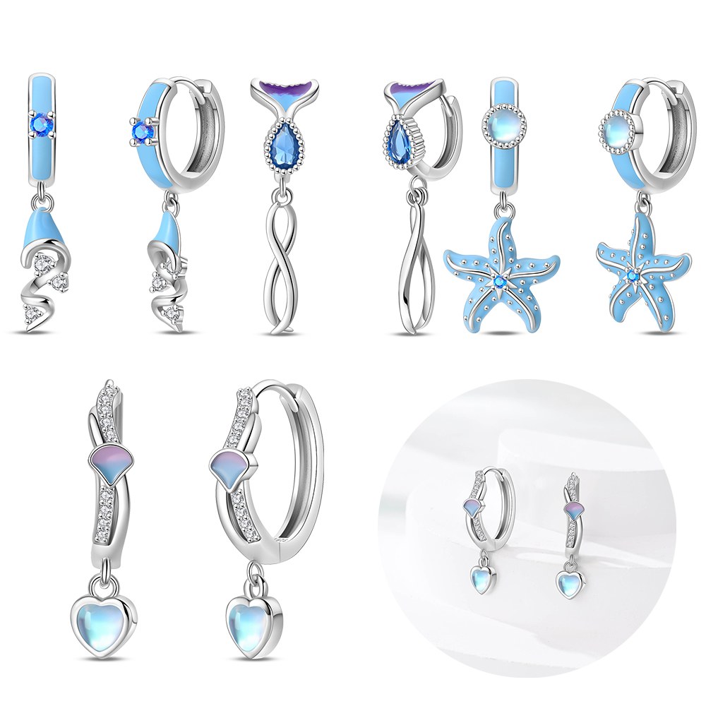 Silver Colors Blue Starfish Ea - огляд і ціна Women'S Fashion Website