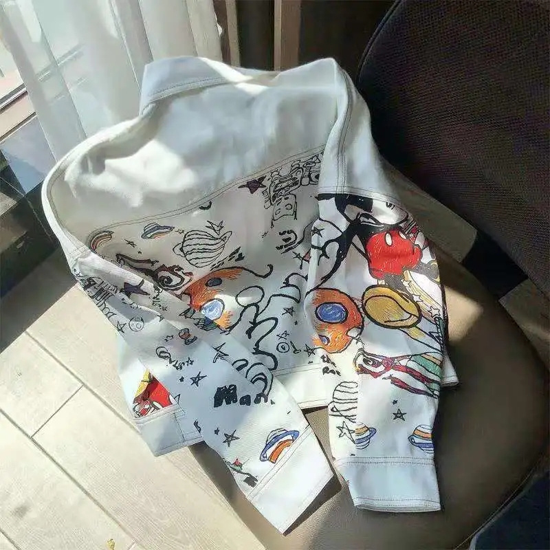 Korean Female Fashion Leisure  - огляд і ціна Women'S Fashion Denim Jacket