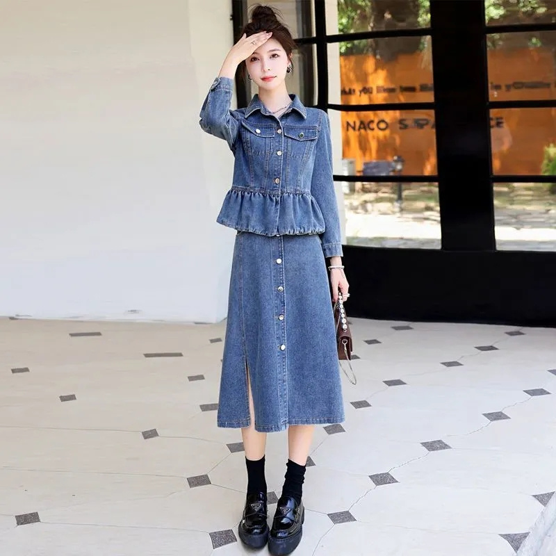 Cowboy Jacket Female New 2024  - огляд і ціна Women'S Fashion Denim Jacket