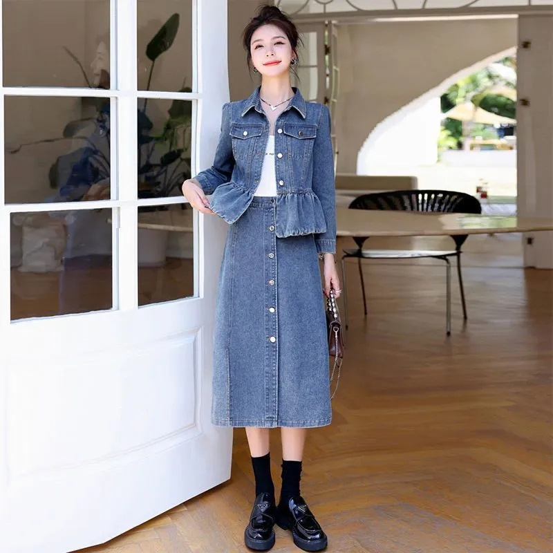 Cowboy Jacket Female New 2024  - огляд і ціна Women'S Fashion Denim Jacket