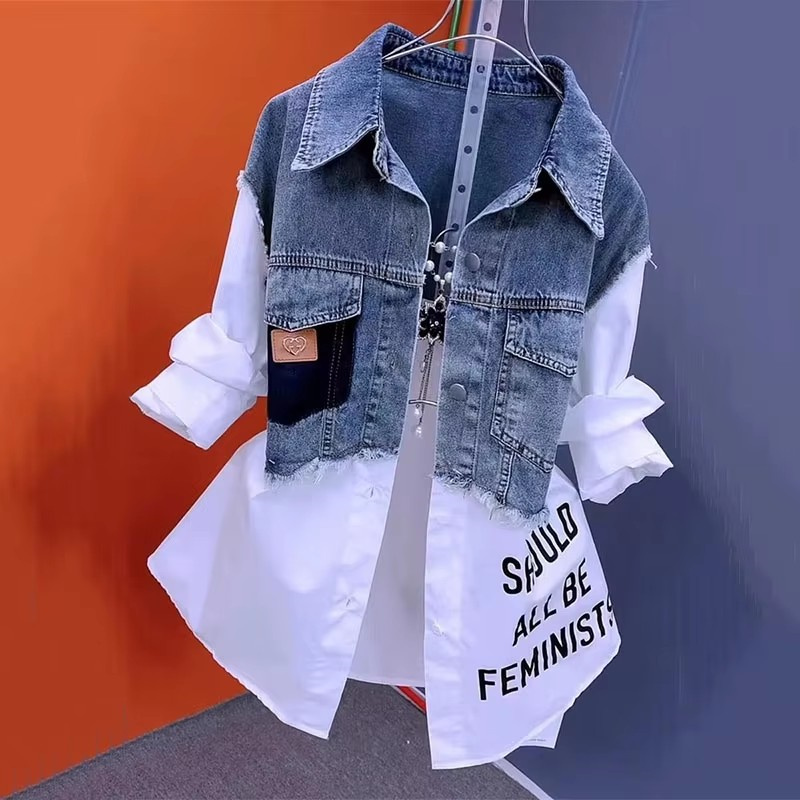 2025 New Spring/Summer Fashion - огляд і ціна Women'S Fashion Denim Jacket